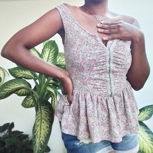 Floral Tank Top